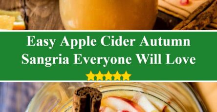 Apple Cider Autumn Sangria