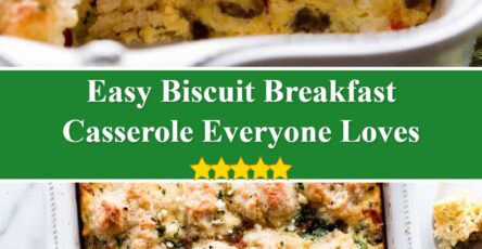 Biscuit Breakfast Casserole