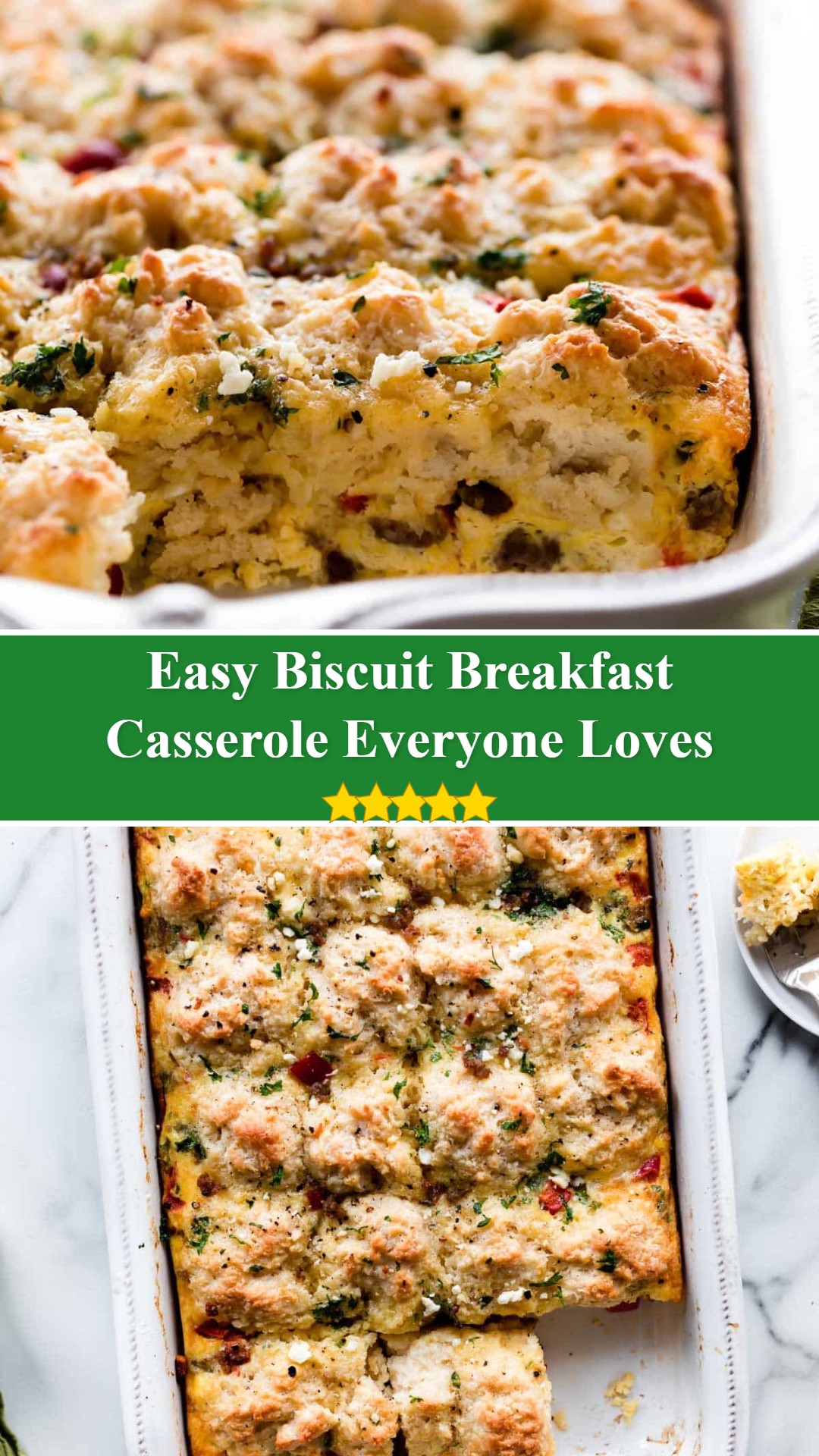 Biscuit Breakfast Casserole