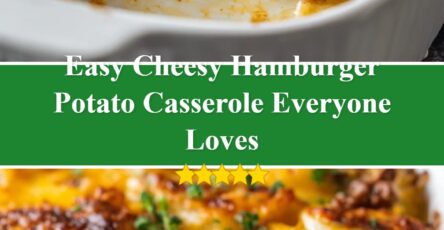 Cheesy Hamburger Potato Casserole