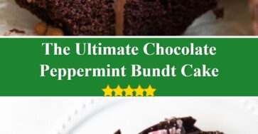 Chocolate Peppermint Bundt Cake