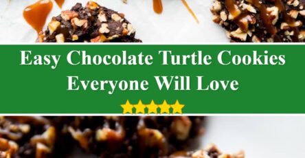 Chocolate Turtle Cookies