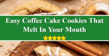 Coffee Cake Cookies