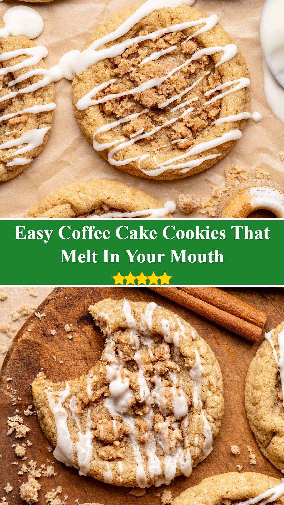 Coffee Cake Cookies