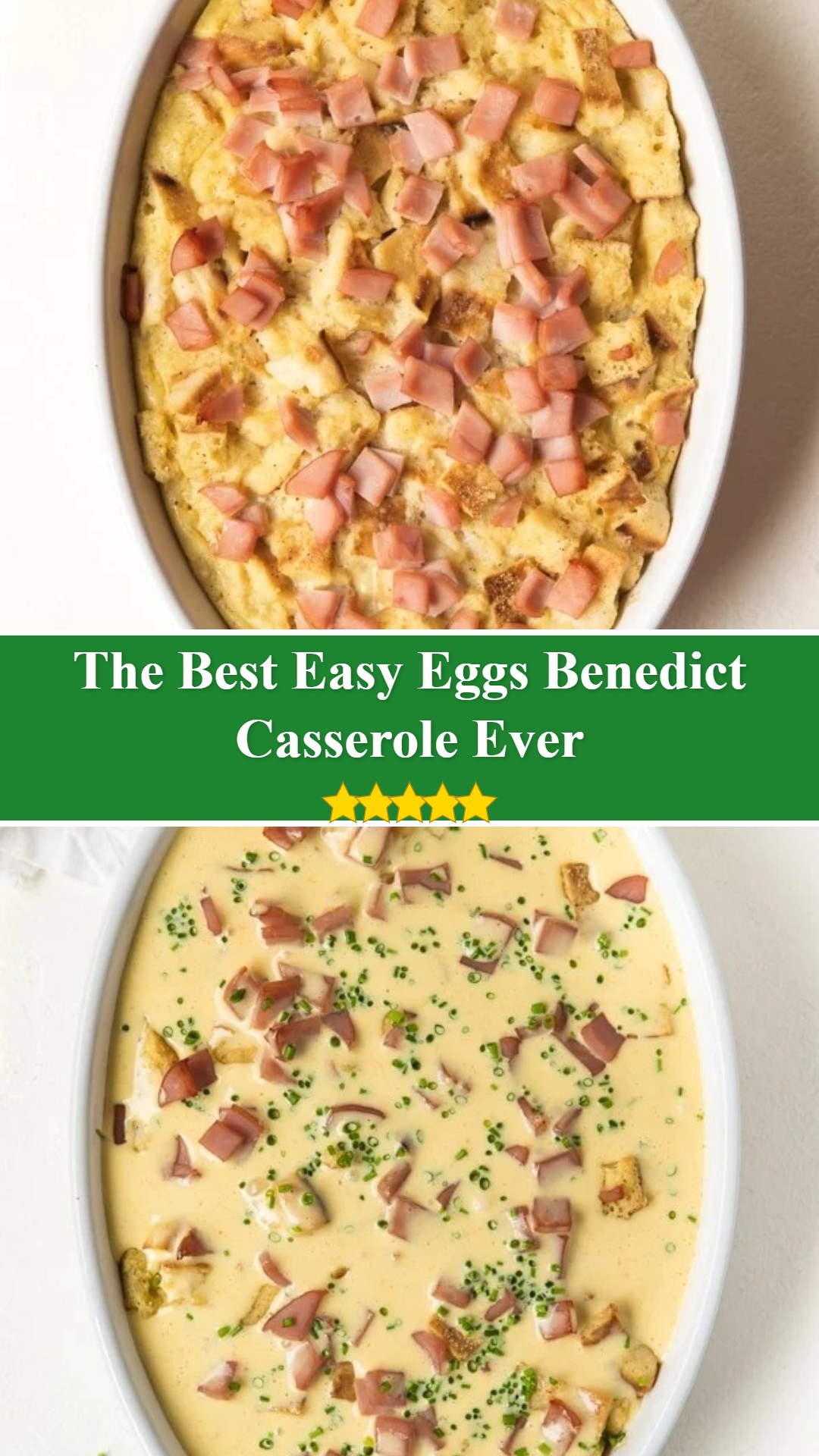 Easy Eggs Benedict Casserole