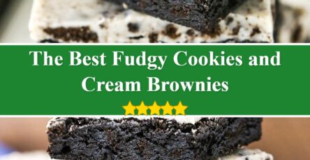 Fudgy Cookies and Cream Brownies