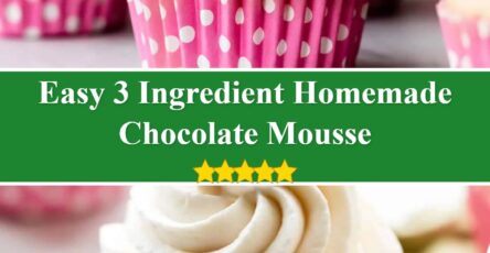 Homemade Chocolate Mousse