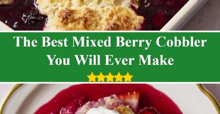 Mixed Berry Cobbler