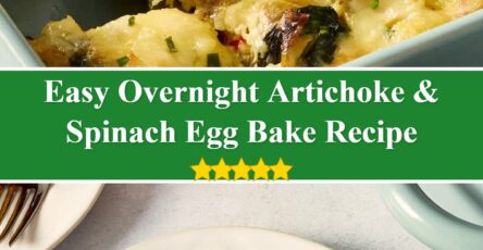 Overnight Artichoke & Spinach Egg Bake