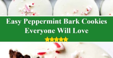 Peppermint Bark Cookies