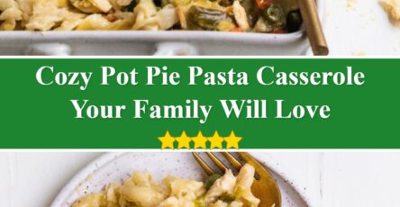 Pot Pie Pasta Casserole